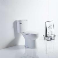 YS22202 2-delt keramisk toalett, forlenget S-trap toalett, TISI/SNI sertifisert toalett;