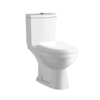 YS22211S Retrodesign 2-delt keramisk toalett, tettkoblet P-felle vasketoalett;