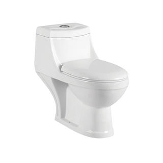 YS24106 keramisk toalett i ett stykke, P-felle, nedvasking;