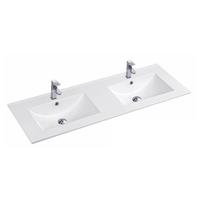YS27286W-120D matt hvitglasert keramisk skapservant, servantservant, toalettvask;