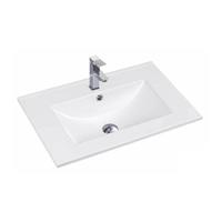 YS27286W-60 matt hvitglasert keramisk skapservant, servantservant, toalettvask;