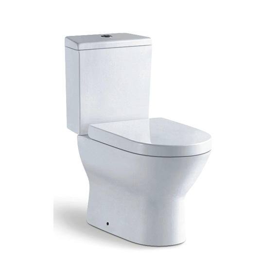 YS22260P 2-delt keramisk toalett, P-trap vasketoalett;