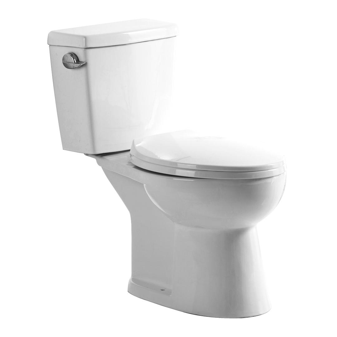 YS22238 2-delt keramisk toalett, forlenget S-trap toalett, TISI/SNI sertifisert toalett;