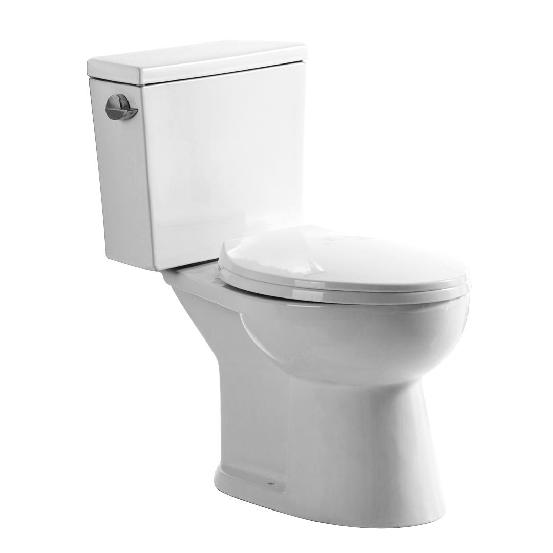 YS22241 2-delt keramisk toalett, forlenget S-trap toalett, TISI/SNI sertifisert toalett;