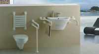 S39430W Håndtak på bad, sammenleggbare håndtak, sikkerhetshåndtak, sklisikre håndtak;