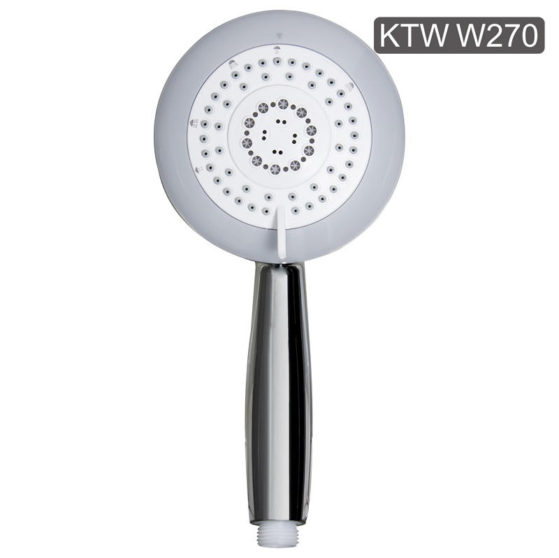 YS31113 KTW W270 sertifisert, ABS hånddusj, mobil dusj, LED hånddusj