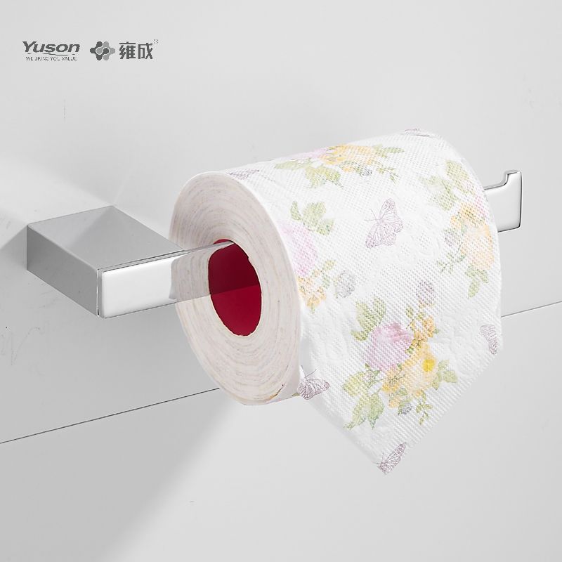 15086 Elegant baderomstilbehør, Toalettpapirholder, Sink/Messing/SUS Toalettpapirrullholder, veggmontert (Serie 15000)
