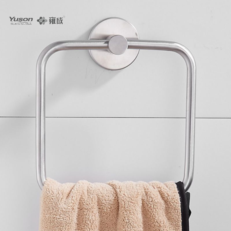 15510 Elegant baderomstilbehør, håndklering, håndkleholder, sink/messing/SUS håndkleholder, veggmontert (serie 15500)