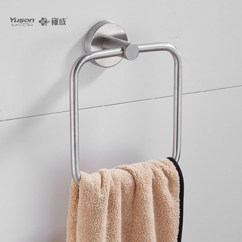 15510 Elegant baderomstilbehør, håndklering, håndkleholder, sink/messing/SUS håndkleholder, veggmontert (serie 15500)