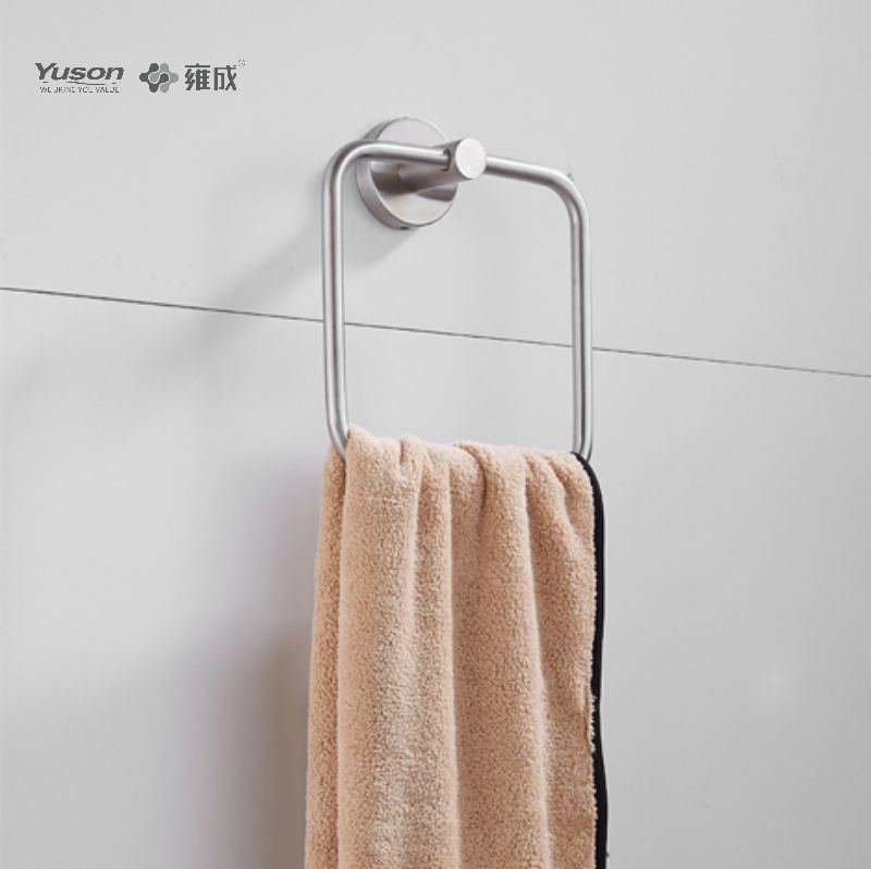 15510 Elegant baderomstilbehør, håndklering, håndkleholder, sink/messing/SUS håndkleholder, veggmontert (serie 15500)