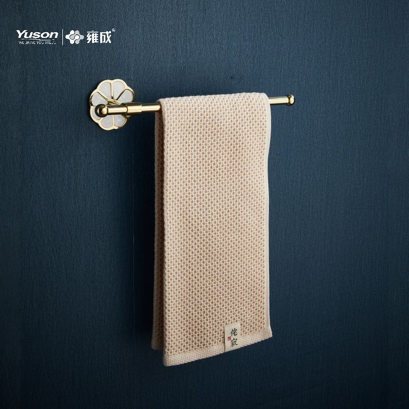 21010 Elegant baderomstilbehør, håndklering, håndkleholder, sink/messing/SUS håndkleholder, veggmontert (serie 21000)