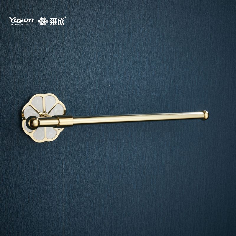 21010 Elegant baderomstilbehør, håndklering, håndkleholder, sink/messing/SUS håndkleholder, veggmontert (serie 21000)
