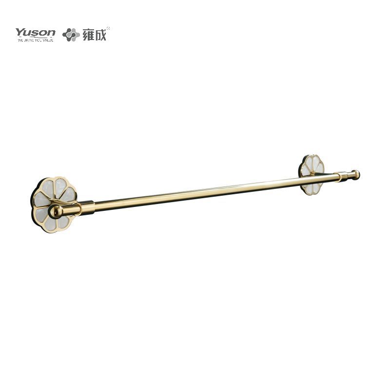 21024 Elegant baderomstilbehør, håndklestang, 24”, håndkleholder, sink/messing/SUS håndkleholder, veggmontert (serie 21000)