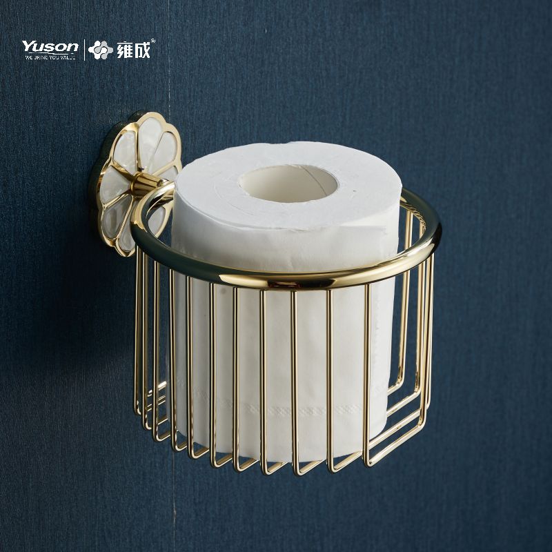 21085B Elegant baderomstilbehør, såpekurver, sink/messing/SUS såpeholder, veggmontert (serie 21000)