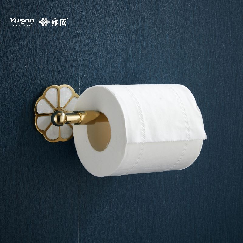 21086 Elegant baderomstilbehør, Toalettpapirholder, Sink/Messing/SUS Toalettpapirrullholder, veggmontert (Serie 21000)