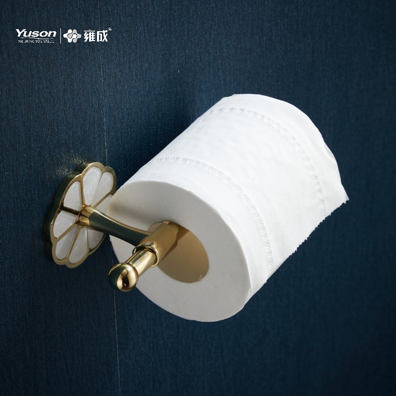 21086 Elegant baderomstilbehør, Toalettpapirholder, Sink/Messing/SUS Toalettpapirrullholder, veggmontert (Serie 21000)