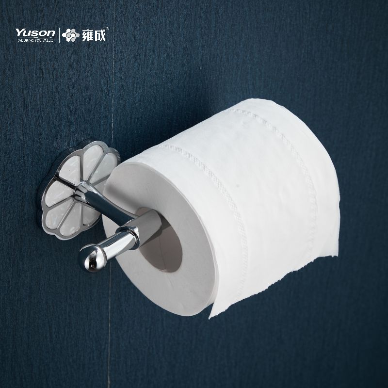 21086 Elegant baderomstilbehør, Toalettpapirholder, Sink/Messing/SUS Toalettpapirrullholder, veggmontert (Serie 21000)
