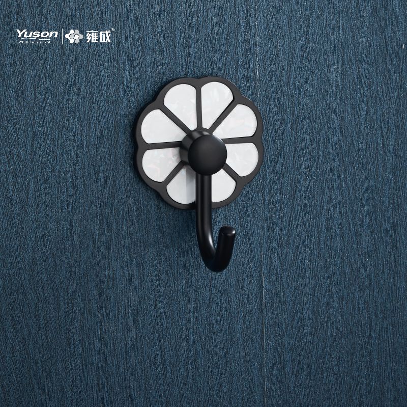 21088 Elegant baderomstilbehør, kappekrok, sink/messing/SUS kappekrok, veggmontert (serie 21000)