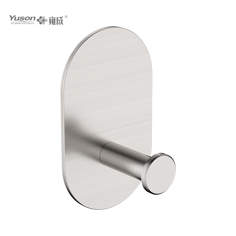 28188 Elegant baderomstilbehør, kappekrok, sink/messing/SUS kappekrok, veggmontert (serie 28100)